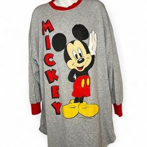 VINTAGE DISNEY MICKEY MOUSE OVERSIZED SWEATSHIRT